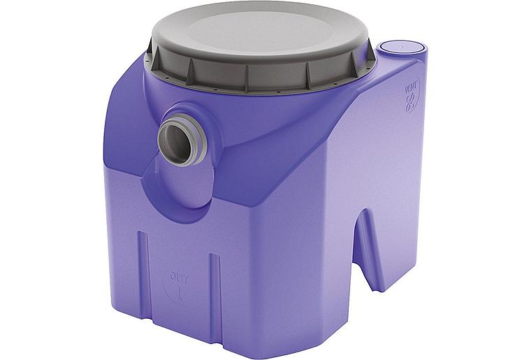 Fettabscheider SFA Sanigrease T24 mobil mit Fettsammelbehälter