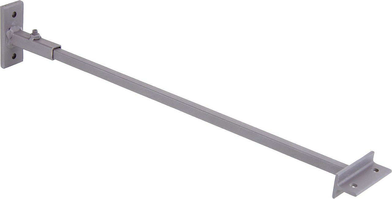lackierter Wandhalter, gussgrau