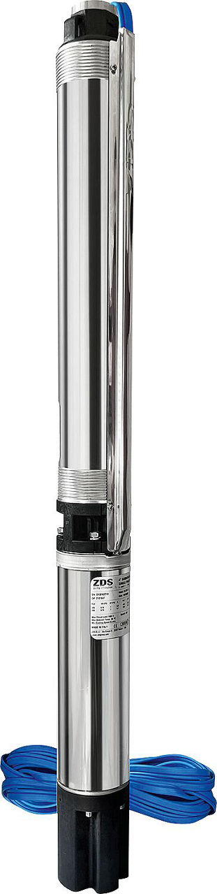 Unterwassermotorpumpe Typ ZD.Jet.5-13/220-230V, 4", 1100W Techno Polymer