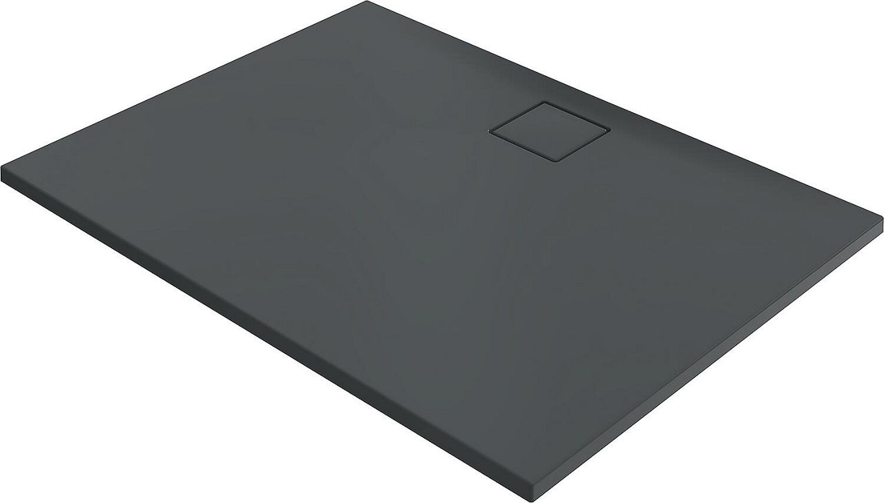 Duschwanne Hüppe EasyFlat Mineralguss 1800x52x1000 mm Ablauf:lange Seite, anthrazit matt Duschwanne Hüppe EasyFlat Mineralguss 1800x52x1000 mm Ablauf:lange Seite, anthrazit matt