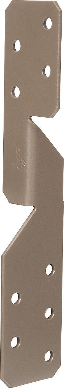 Sparren-Pfettenanker DURAVIS® 170 universal, Material: Stahl, sendzimirverzinkt, Oberfläche: perlbeige RAL 1035 Sparren-Pfettenanker DURAVIS® 170 universal, Material: Stahl, sendzimirverzinkt, Oberfläche: perlbeige RAL 1035