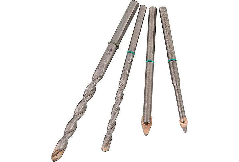 Fliesenbohrer HELLER CERA EXPERT 4-teilig 2x Ø 6,0 + 2x Ø 8,0mm Fliesenbohrer HELLER CERA EXPERT 4-teilig 2x Ø 6,0 + 2x Ø 8,0mm