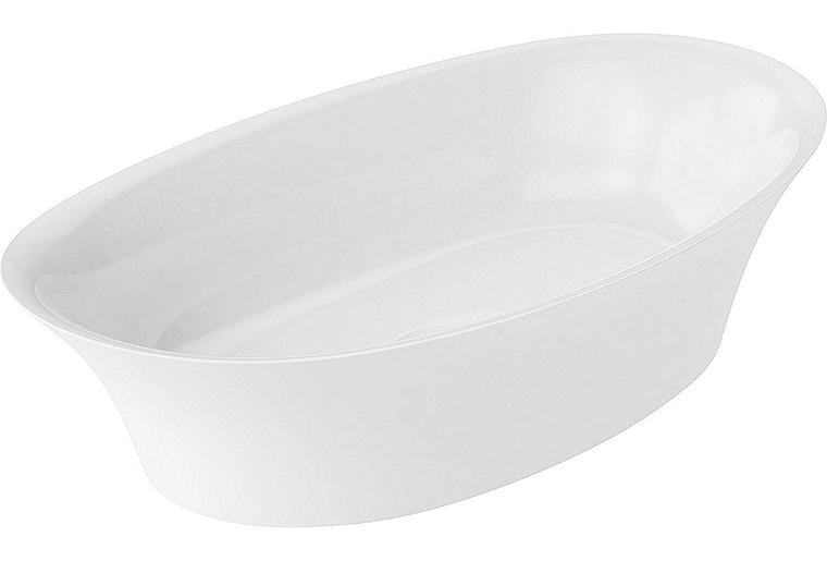 Aufsatz-Waschtisch Earte 2.0 BxHxT: 600x150x360 mm Mineralguss weiß Aufsatz-Waschtisch Earte 2.0 BxHxT: 600x150x360 mm Mineralguss weiß