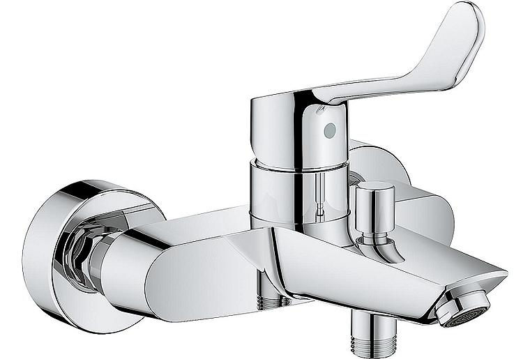 Einhebel-Wannenmischer Grohe Eurosmart, chrom langer Hebel Einhebel-Wannenmischer Grohe Eurosmart, chrom langer Hebel