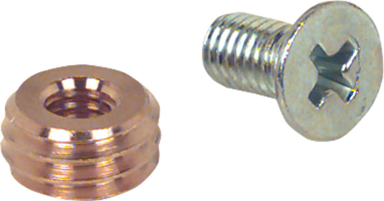 Adapter M5 x M8 mm + Senkkopfschraube für Rohrschellenmontage E I N Z E L N Adapter M5 x M8 mm + Senkkopfschraube für Rohrschellenmontage E I N Z E L N