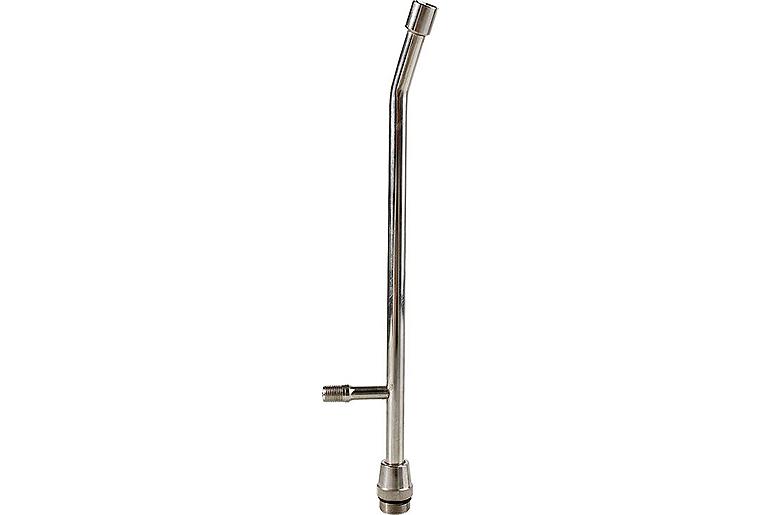 Verlängerungrohr für Prüfmanometer mit seitlichem Ventil zum Nachfüllen von Ausdehnungsgefäßen Verlängerungrohr für Prüfmanometer mit seitlichem Ventil zum Nachfüllen von Ausdehnungsgefäßen
