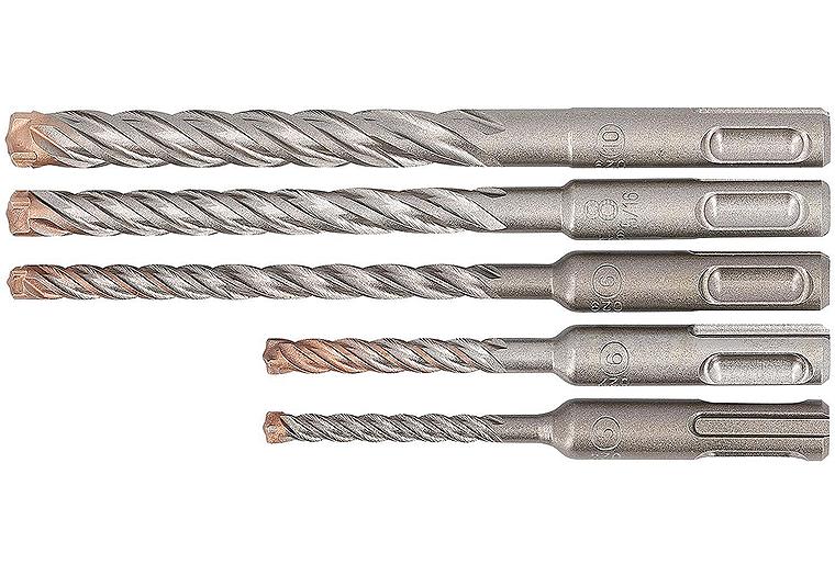 Hammerbohrer Alpen SDS-Plus Force X, 5-6x110, 6-8-10x160 5-teilig Hammerbohrer Alpen SDS-Plus Force X, 5-6x110, 6-8-10x160 5-teilig