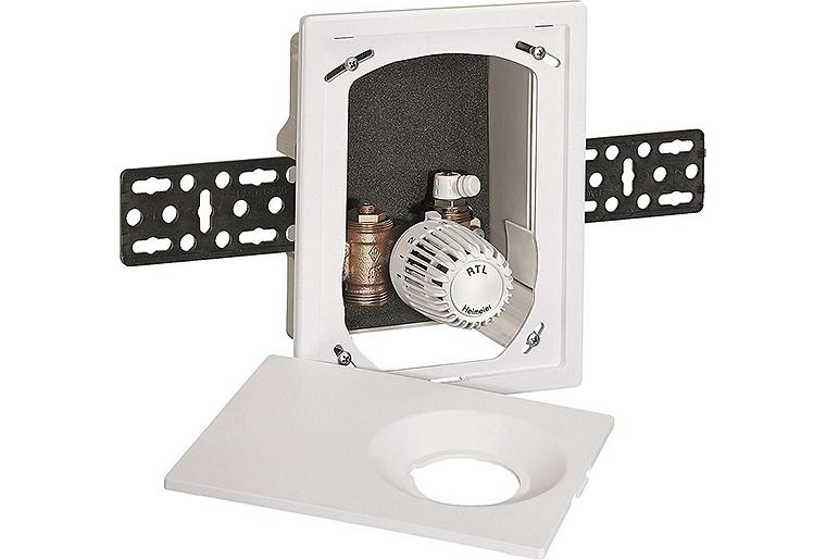 Multibox IMI Heimeier Eclipse RTL, Abdeckung und Thermostat-Kopf weiß (RAL 9016) Multibox IMI Heimeier Eclipse RTL, Abdeckung und Thermostat-Kopf weiß (RAL 9016)