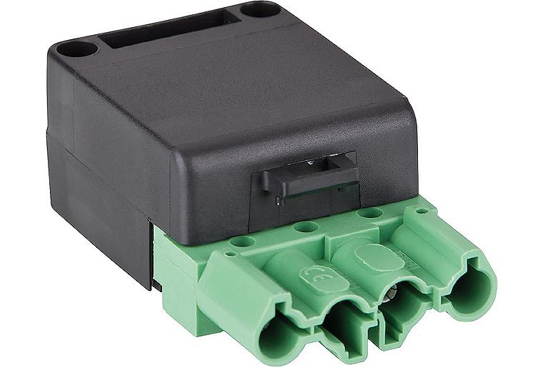 Kupplung 4-polig grün/schwarz, 250/400V, 16A System Wieland Kupplung 4-polig grün/schwarz, 250/400V, 16A System Wieland