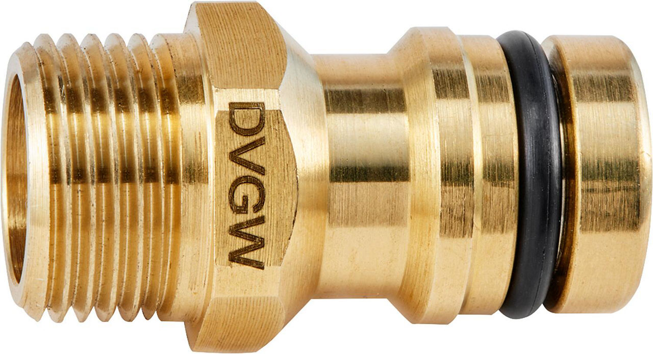 Geka plus Gerätestecker "Trinkwasser" AG G1/2", MS, DVGW Geka plus Gerätestecker "Trinkwasser" AG G1/2", MS, DVGW