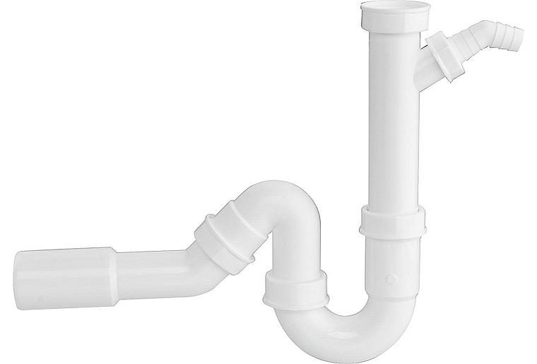 Kunststoffsiphon Universal 11/2" DN 40/50 mit Schlauchverschraubung Kunststoffsiphon Universal 11/2" DN 40/50 mit Schlauchverschraubung