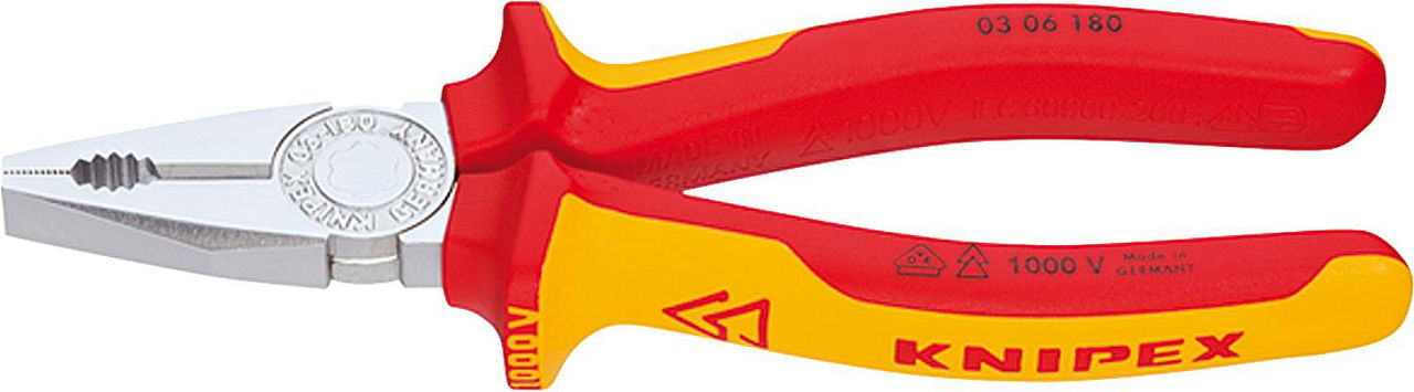 VDE-Kombizange KNIPEX® Länge (mm): 160 VDE-Kombizange KNIPEX® Länge (mm): 160