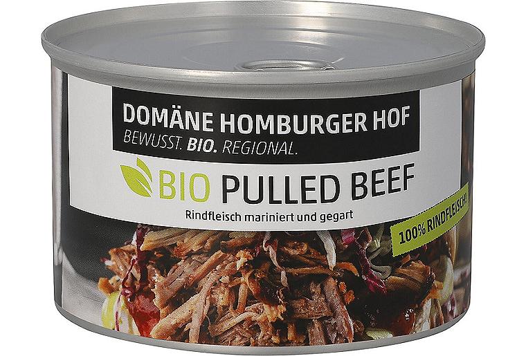Bio Pulled Beef, 3 x 400 g /Dose Bio Pulled Beef, 3 x 400 g /Dose