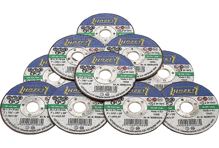 Trennscheibe HAZET Ø 50x1x10mm, VPE 10 Stk. Trennscheibe HAZET Ø 50x1x10mm, VPE 10 Stk.