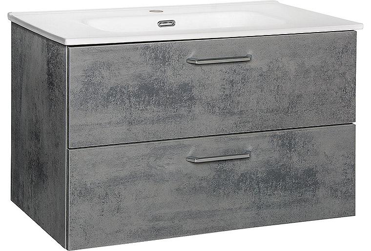 WTU+Keramik-WT NOA, Zement, 2 Auszüge, 805x515x470mm WTU+Keramik-WT NOA, Zement, 2 Auszüge, 805x515x470mm