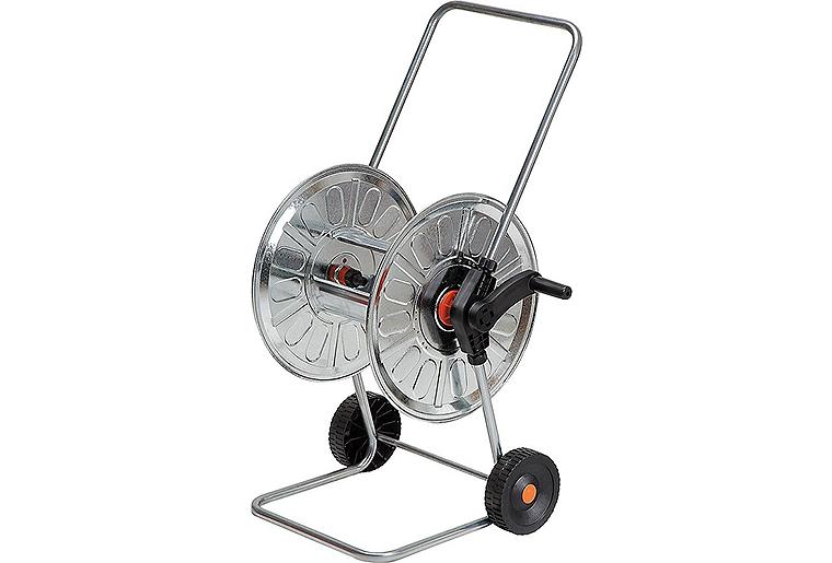 Schlauchwagen aus verzinktem Stahl, Schlauchabgang 3/4"