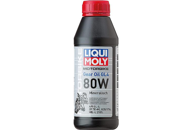 Motorrad-Getriebeöl LIQUI MOLY Gear Oil GL4 80W 500ml Flasche