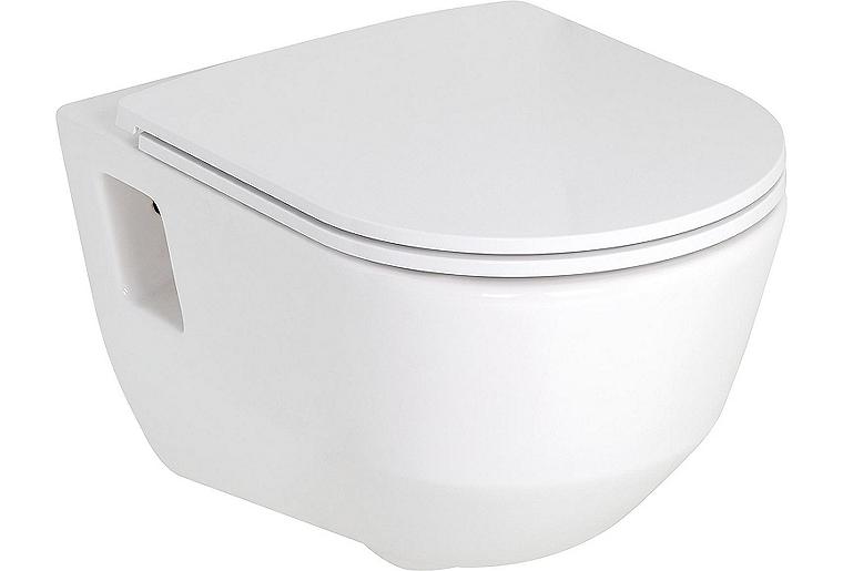Combi-Pack Laufen PRO Wandtiefspül-WC spülrandlos, mit offenen Befestigungsnischen + WC-Sitz softclose, abnehmbar Combi-Pack Laufen PRO Wandtiefspül-WC spülrandlos, mit offenen Befestigungsnischen + WC-Sitz softclose, abnehmbar