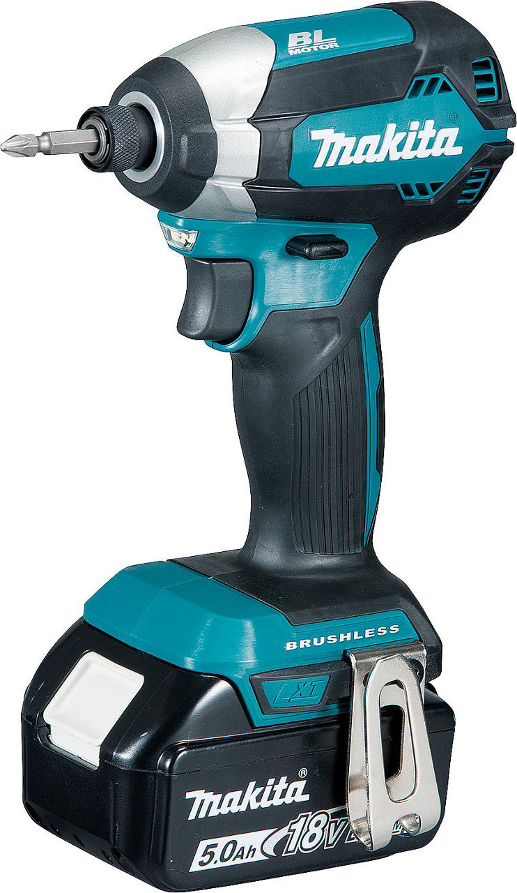 Akku-Schlagschrauber MAKITA DTD153RTJ 18V mit 2x 5,0 Ah Akkus und Ladegerät