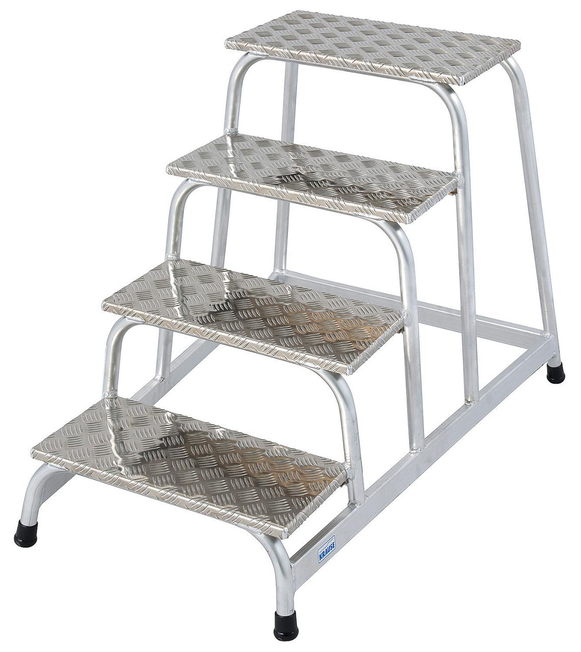 Montagetritt (Leichtmetall) Arb.höhe 2,80 Plattform 0,80 4 Stufen