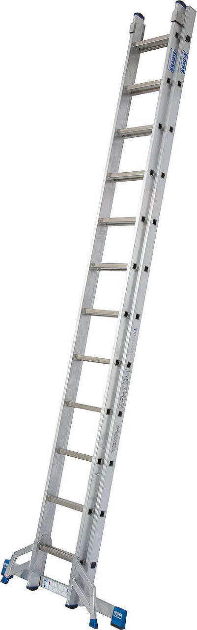 Schiebeleiter KRAUSE STABILO 2 x 18 Sprossen mit Traverse Schiebeleiter KRAUSE STABILO 2 x 18 Sprossen mit Traverse