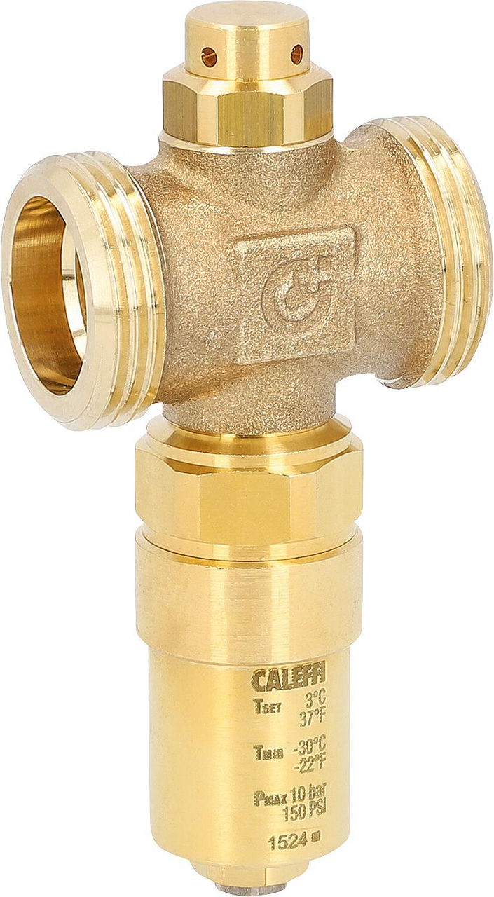 Frostschutzventil Caleffi iStop DN25 (1") Betriebstemperatur bis 90 °C Frostschutzventil Caleffi iStop DN25 (1") Betriebstemperatur bis 90 °C