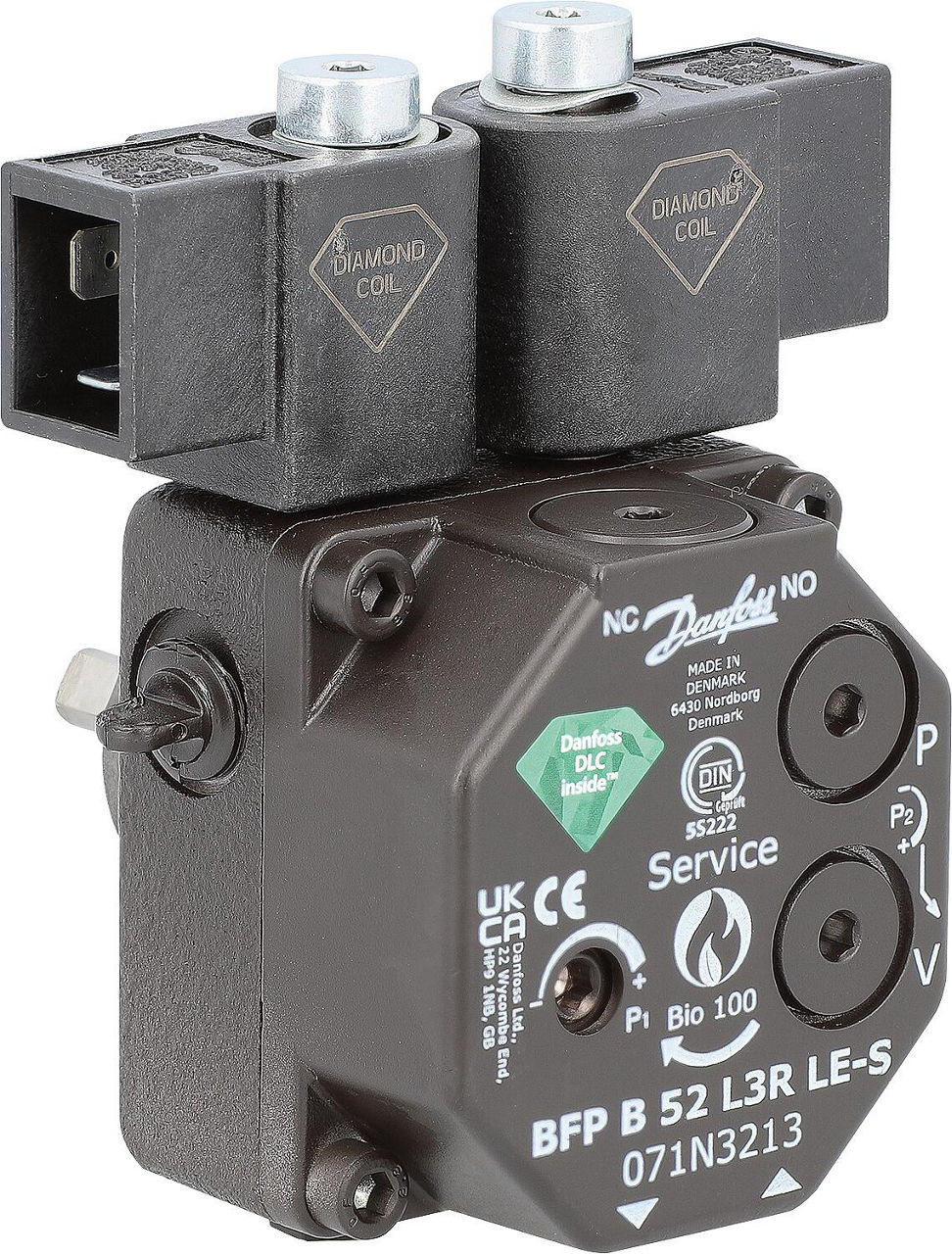 Ölbrennerpumpe BFP 52E L3R LES Danfoss 071N3213 Ölbrennerpumpe BFP 52E L3R LES Danfoss 071N3213