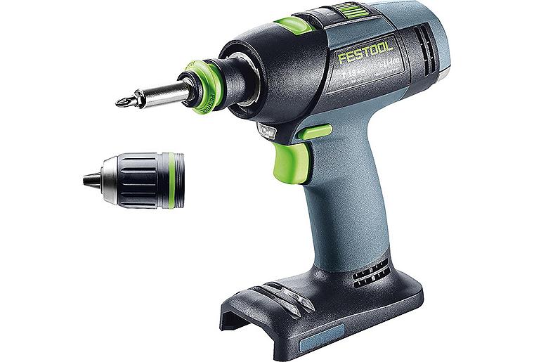 Akku-Bohrschrauber Festool 18V T 18+3 Basic ohne Akku und Ladegerät