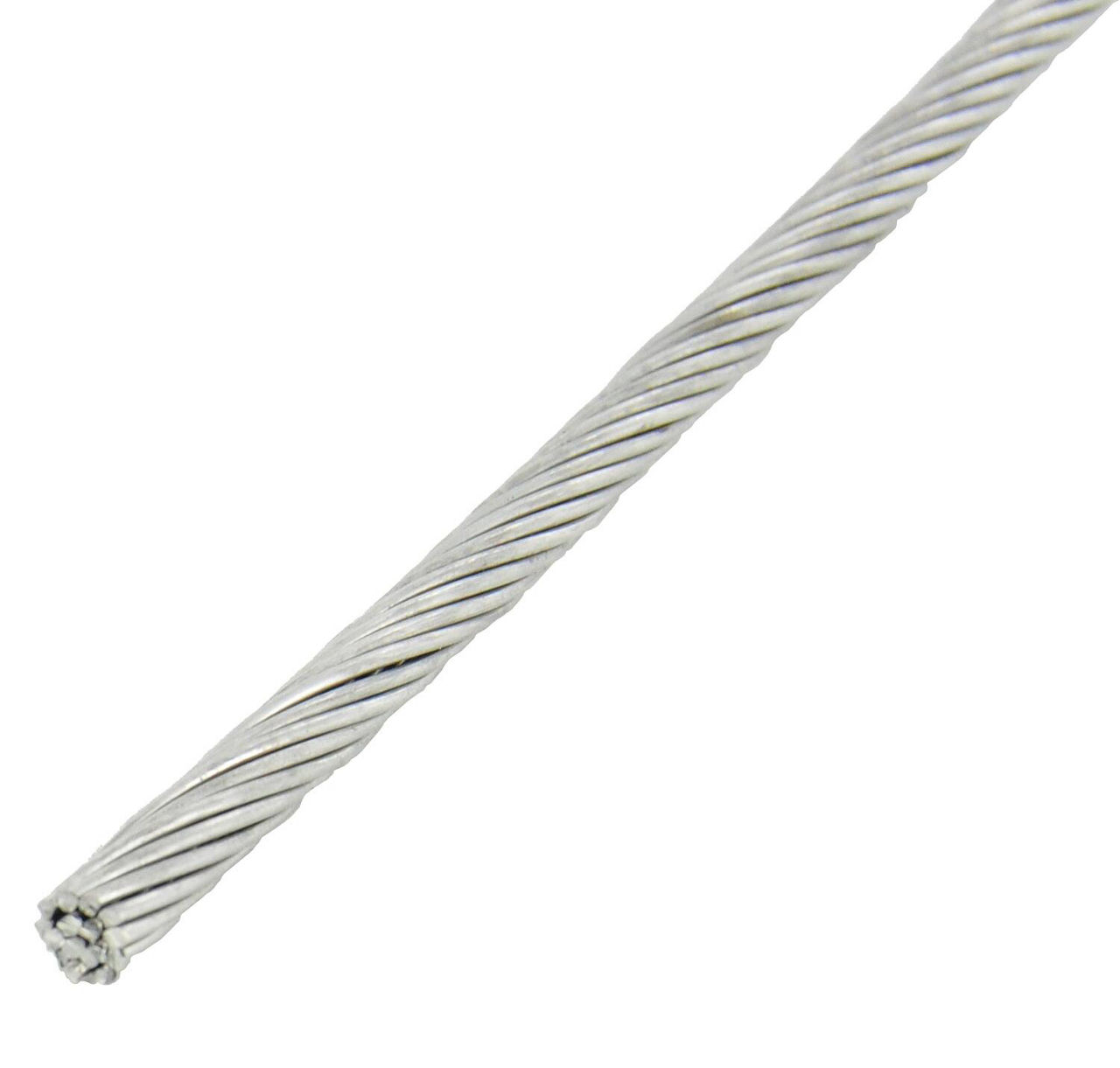 Edelstahl-Drahtseil 7X7 mittelweich Art. 8379 A4 10,0 mm 250m Edelstahl-Drahtseil 7X7 mittelweich Art. 8379 A4 10,0 mm 250m