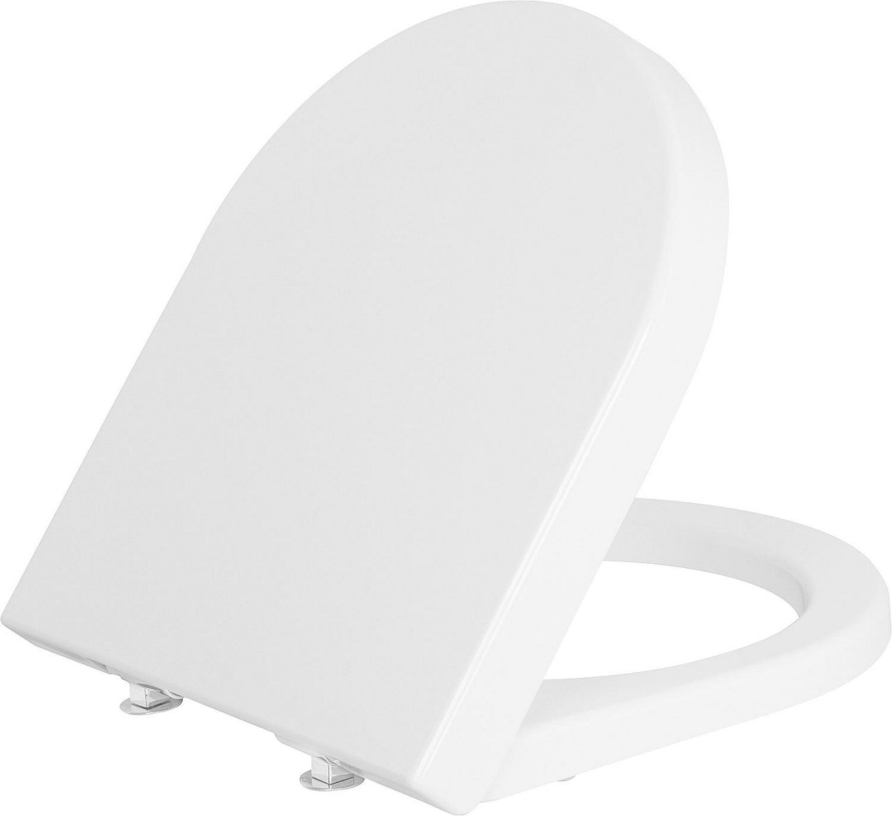WC-Sitz MINI-NUVOLA mit Softclose aus Duroplast weiß WC-Sitz MINI-NUVOLA mit Softclose aus Duroplast weiß