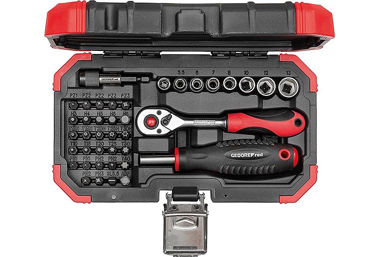 Bitset GEDORE red 40-teilig 1/4" R33003040, mit Transportkoffer Bitset GEDORE red 40-teilig 1/4" R33003040, mit Transportkoffer