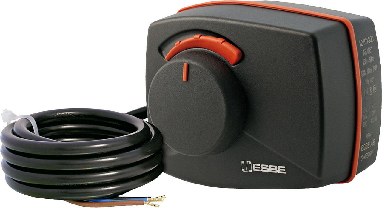 Stellmotor ESBE, Typ ARA 673, 3-Punkt, 24V/AC, 240 Sec. / 90° Stellmotor ESBE, Typ ARA 673, 3-Punkt, 24V/AC, 240 Sec. / 90°