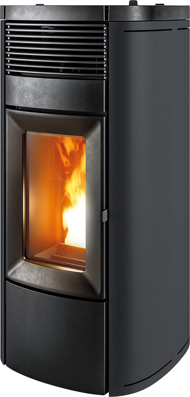 Pelletofen MCZ Musa C. Air 12 R, Grundgerät mit Verkleidung Schwarz Metall, 11,9 KW Pelletofen MCZ Musa C. Air 12 R, Grundgerät mit Verkleidung Schwarz Metall, 11,9 KW