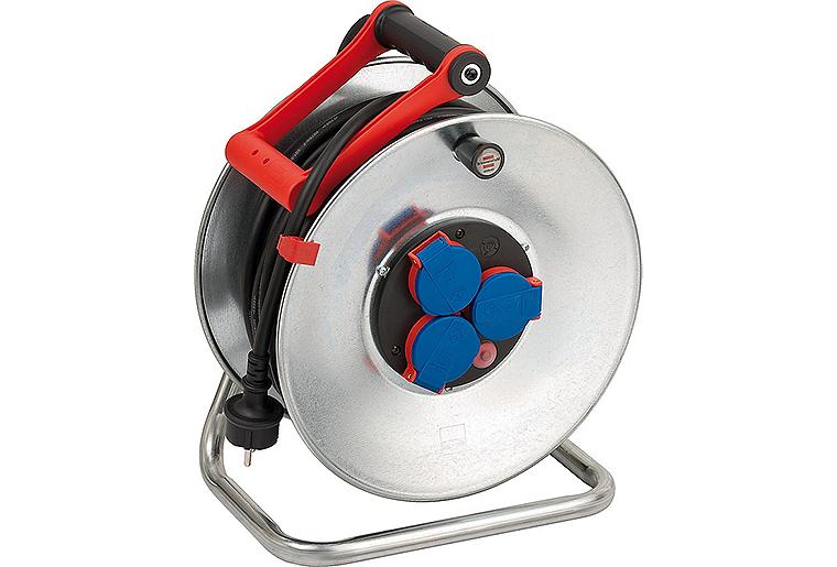 Kabeltrommel Typ Garant S IP44, Kabellänge = 40 m, Ø 290 mm, Farbe: Schwarz Kabeltrommel Typ Garant S IP44, Kabellänge = 40 m, Ø 290 mm, Farbe: Schwarz