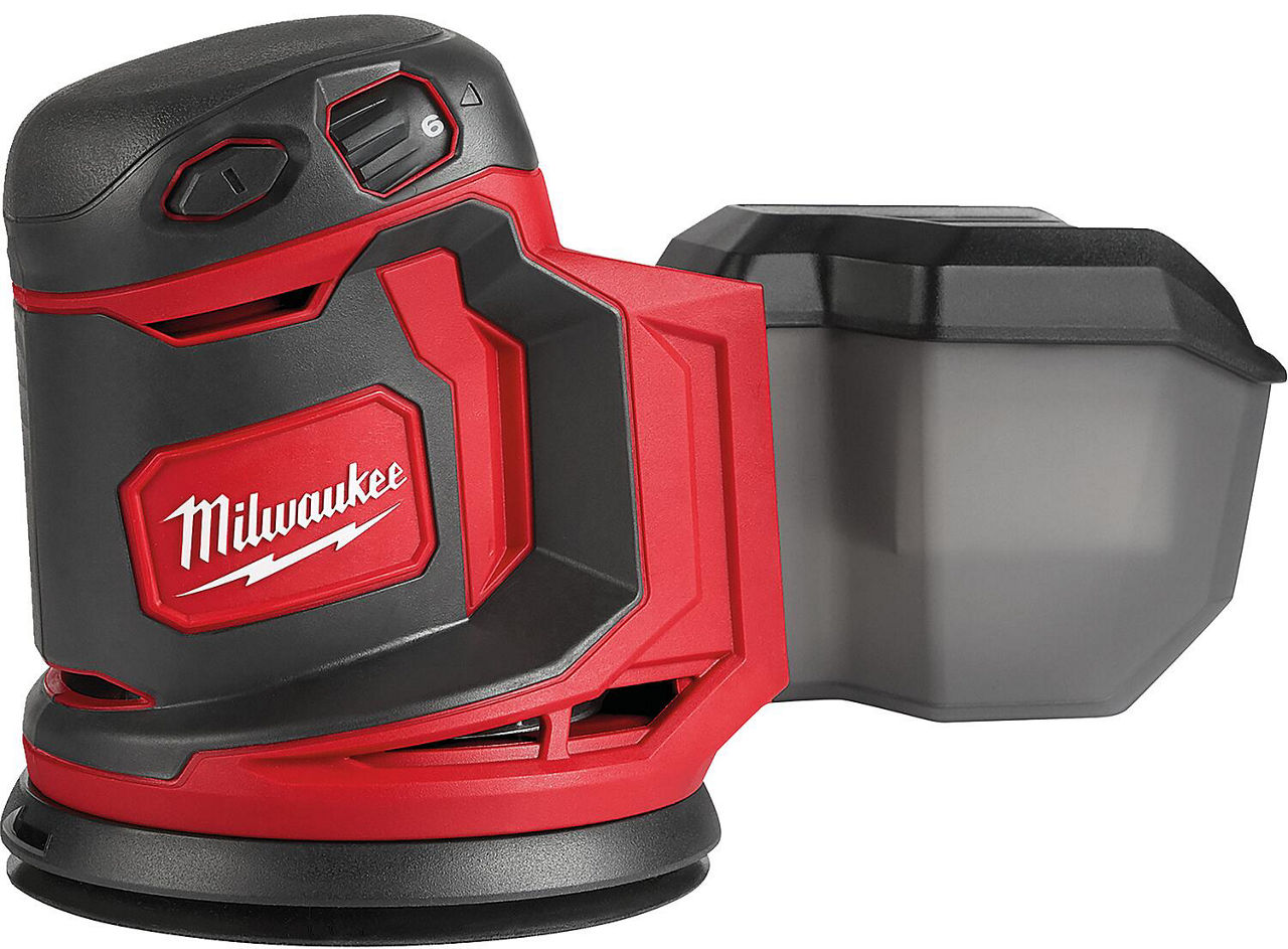 Akku Exzenterschleifer Milwaukee M18BOS125-0, 18V ohne Akku und Ladegerät