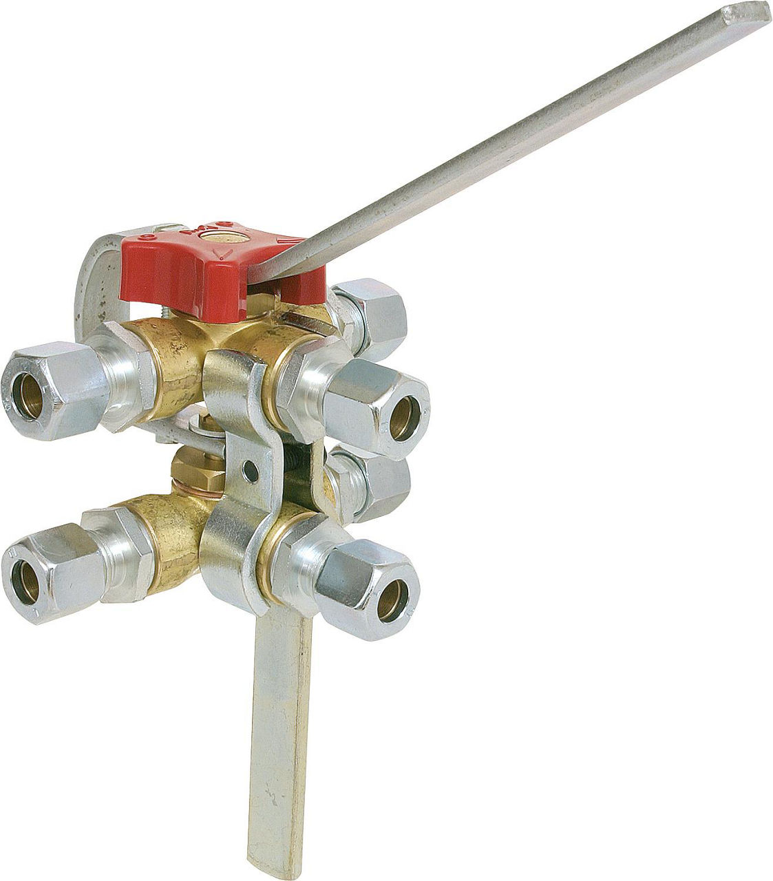 Doppel-Umschaltventile DUV 8 mm x 8 mm x 8 mm