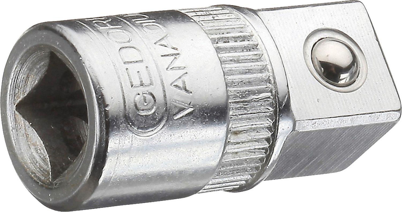 Vergrößerungsstück, 9,52 mm (3/8") auf 12,7 mm (1/2") Vergrößerungsstück, 9,52 mm (3/8") auf 12,7 mm (1/2")