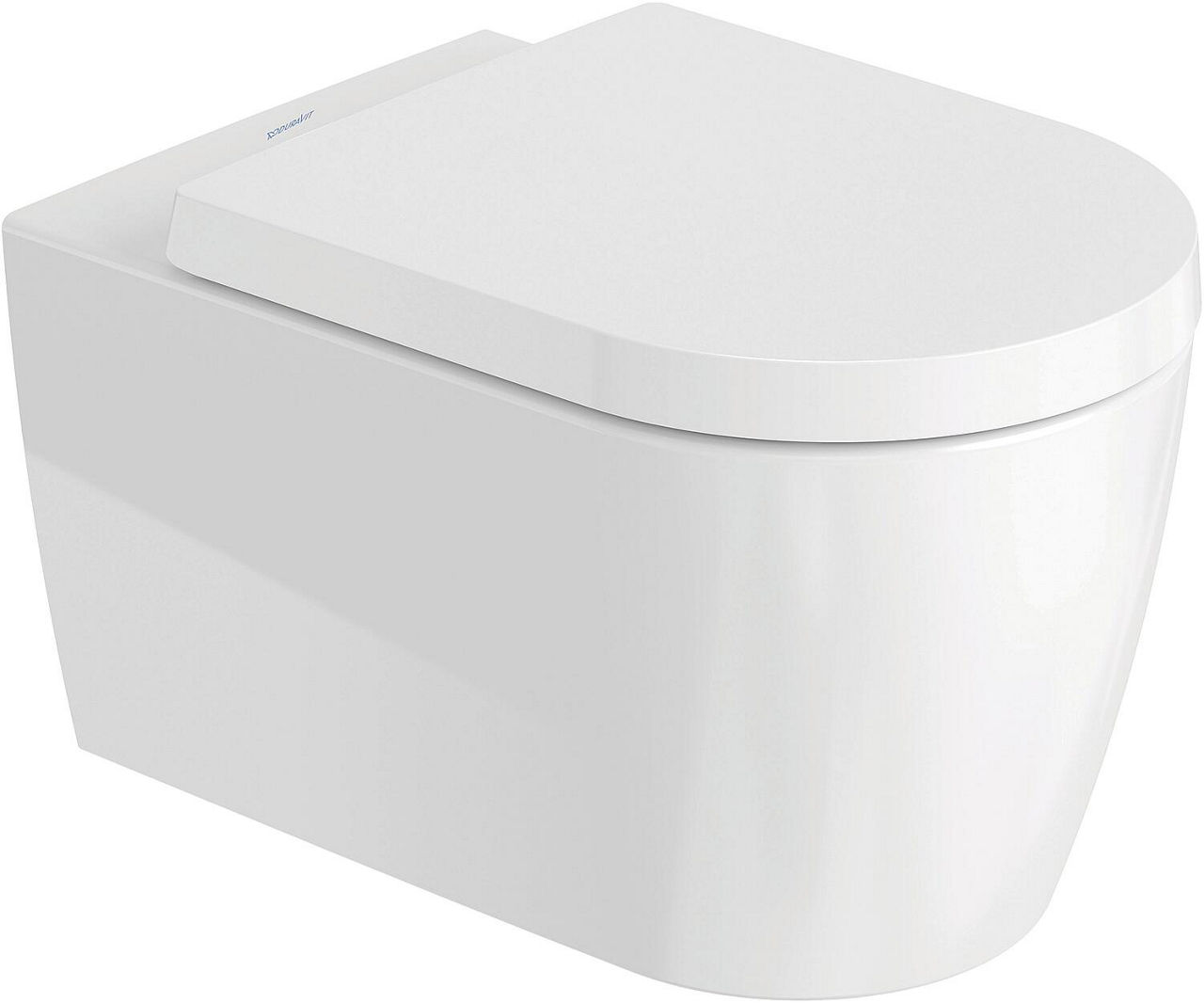 Combi-Pack Duravit ME by Starck mit WonderGliss Tiefspüler Spülrandlos mit Softclose WC-Sitz