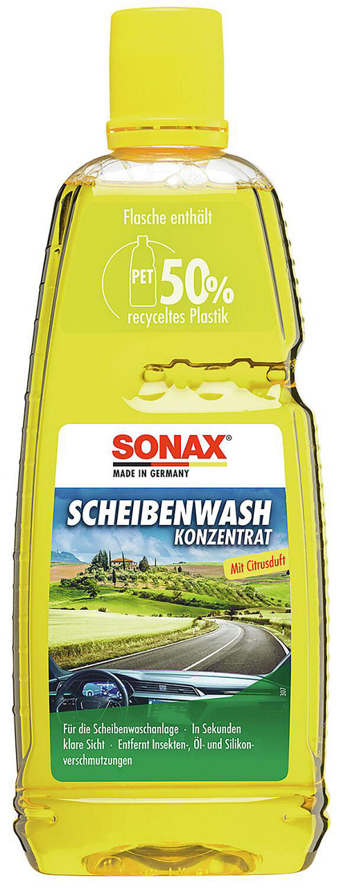 Sommerscheibenreiniger SONAX Konzentrat 1:10 Citrus 1l Flasche