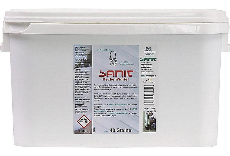 Sanit Beckenwürfel Dose à 40 St. Sanit Beckenwürfel Dose à 40 St.