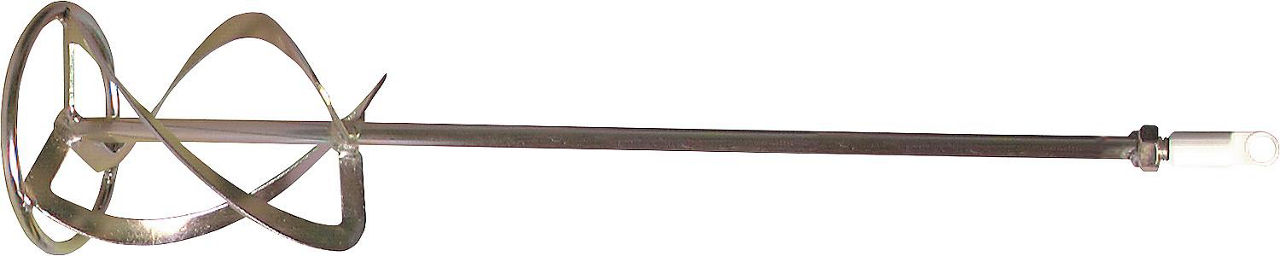 Mörtelrührer Gewinde M14 x 140mm gelb chromatisiert mit Ring Mörtelrührer Gewinde M14 x 140mm gelb chromatisiert mit Ring