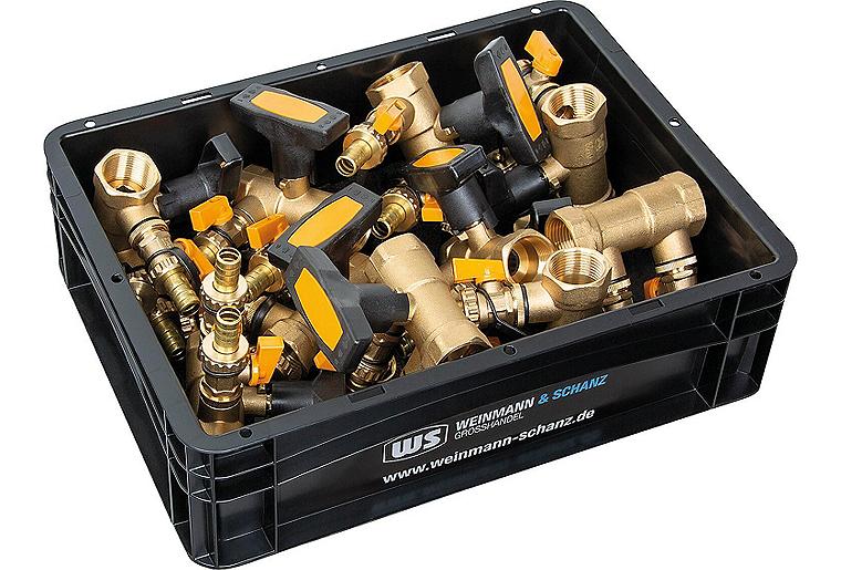 Spül- und Befülleinheit DN25(1" ) Vorteilspaket 10-teilig + WS-Box gratis!