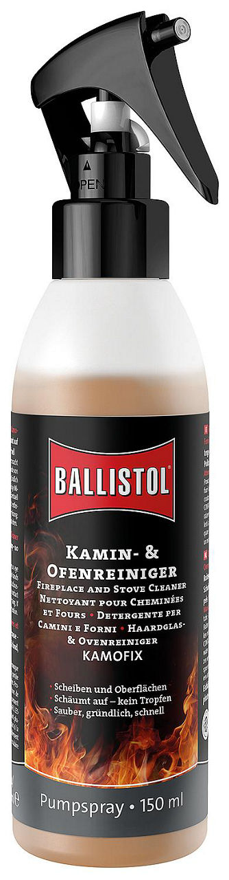 Kamin-, Ofen- & Grillreiniger BALLISTOL Kamofix, 150ml Handzerstäuber Kamin-, Ofen- & Grillreiniger BALLISTOL Kamofix, 150ml Handzerstäuber