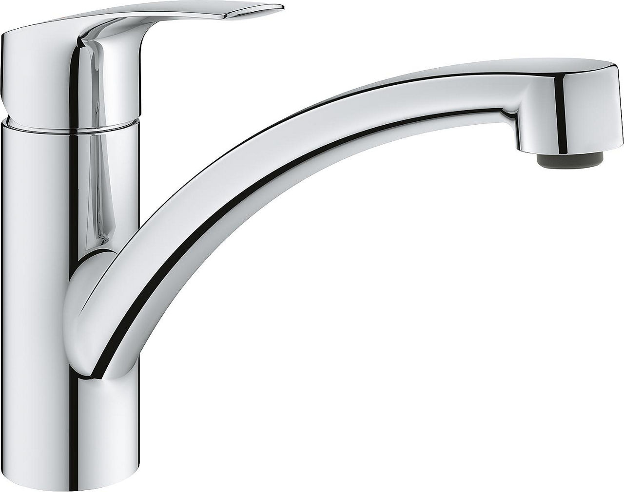 Spültischmischer Grohe Eurosmart Schwenkauslauf Ausladung 227 mm chrom