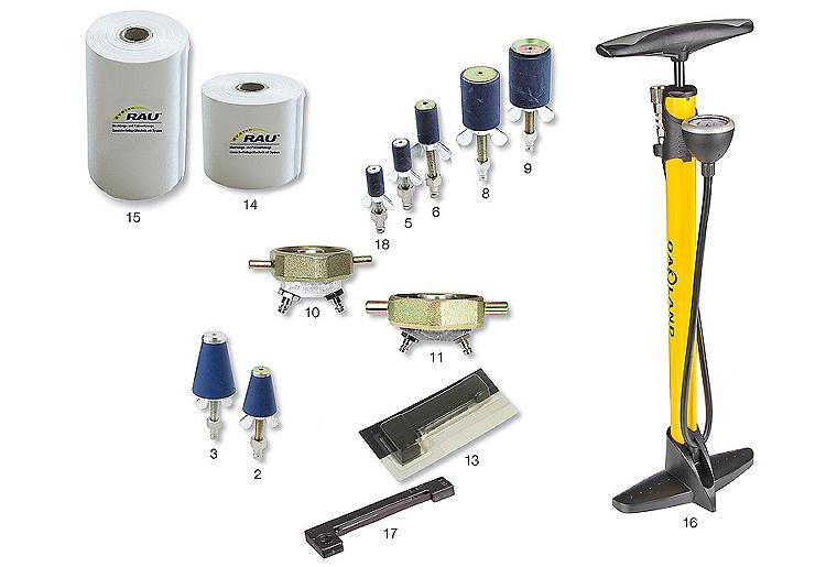 Prüfstück Zylindrisch ZPP 1 1/2" Ø 41 mm, 4 bar, mit Pneumatikanschluss