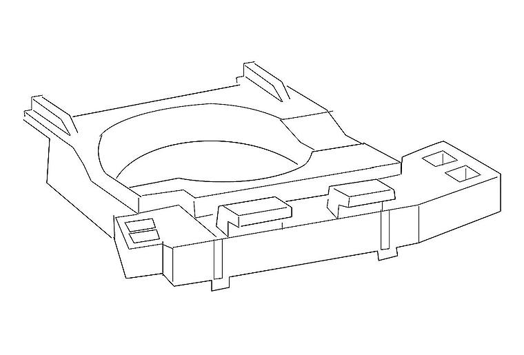 Egea Zentralblock für Füllventil 2003-2010