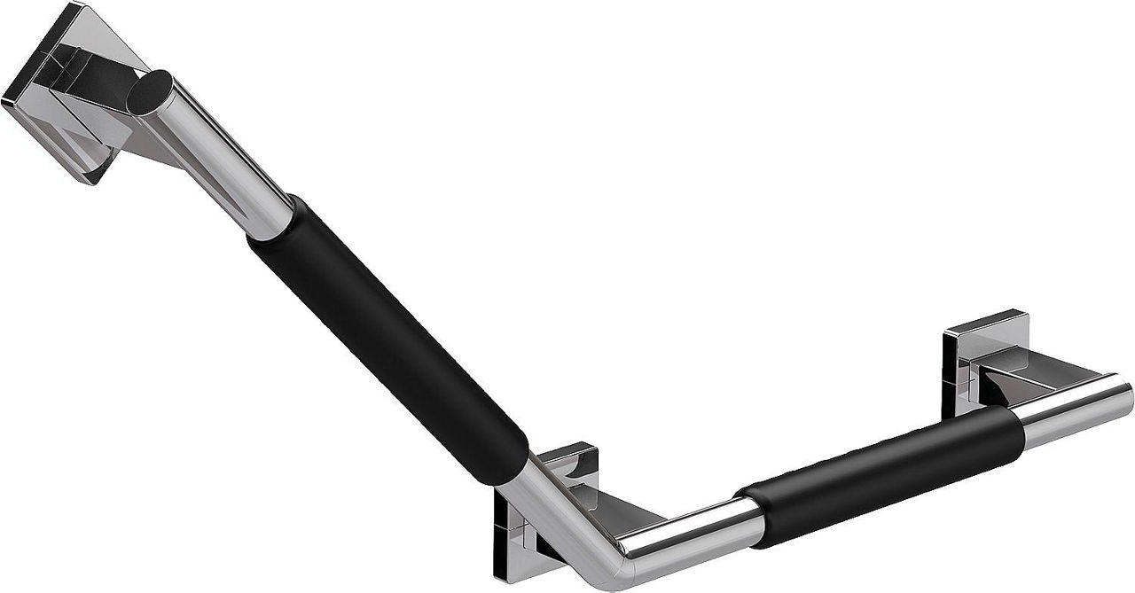 Winkelgriff 135° emco System 2 rechts, mit rutschh. Ummantelung