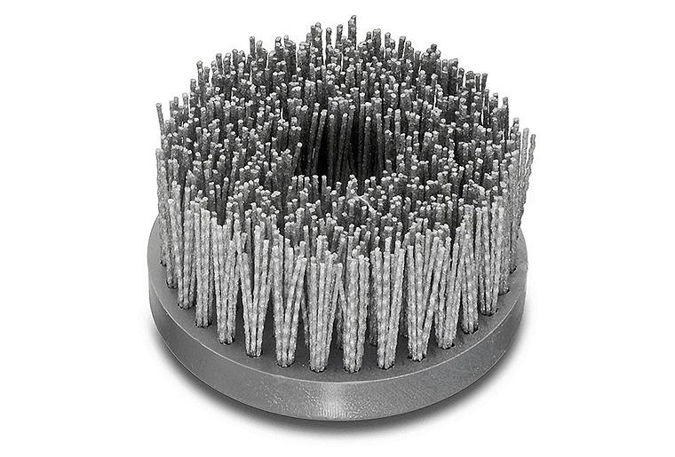 Tellerbürste Ø 130 mm Schleifborsten SIC K 80 Gewindeaufnahme M 14