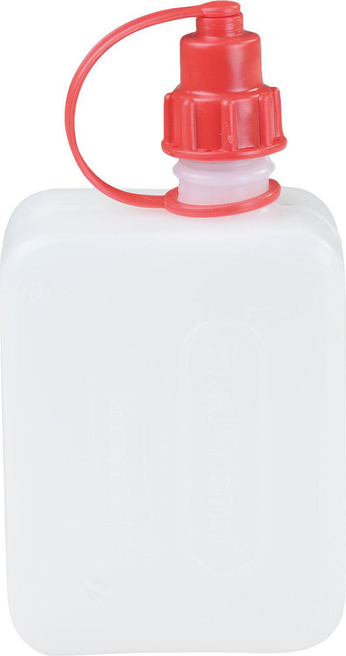Kanister FuelFriend 0,5l natur, mit roter Verschraubung Kanister FuelFriend 0,5l natur, mit roter Verschraubung