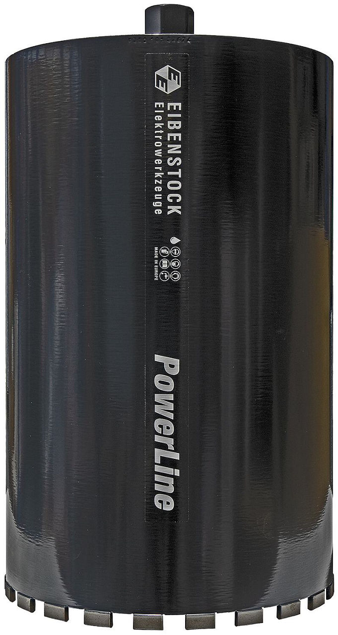 Diamant-Nass-Bohrkrone Eibenstock 1¼", Ø 300 mm, Länge: 450 mm, Powerline Diamant-Nass-Bohrkrone Eibenstock 1¼", Ø 300 mm, Länge: 450 mm, Powerline